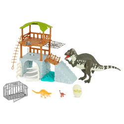 Acrocanthosaur Orman Keşfi (AN4065Z) - 9 parçalık set tüm içerik