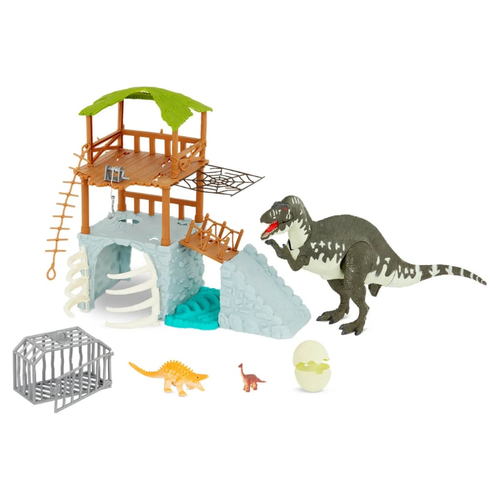 Acrocanthosaur Orman Keşfi (AN4065Z) - 9 parçalık set tüm içerik