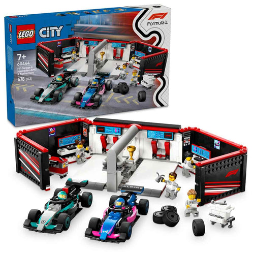F1® Garajı ve Mercedes-AMG ve Alpine Arabaları