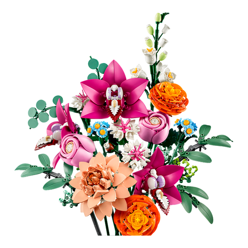 Pembe Çiçek Buketi - LEGO Botanicals
