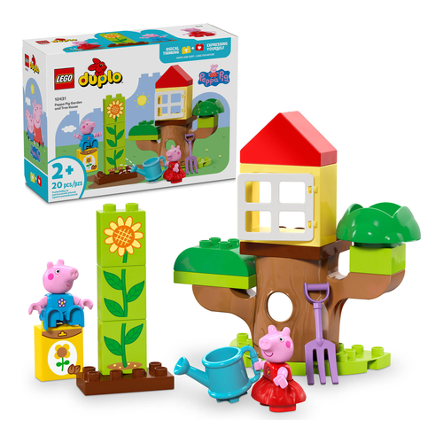 Peppa Pig Bahçe ve Ağaç Ev - LEGO Duplo