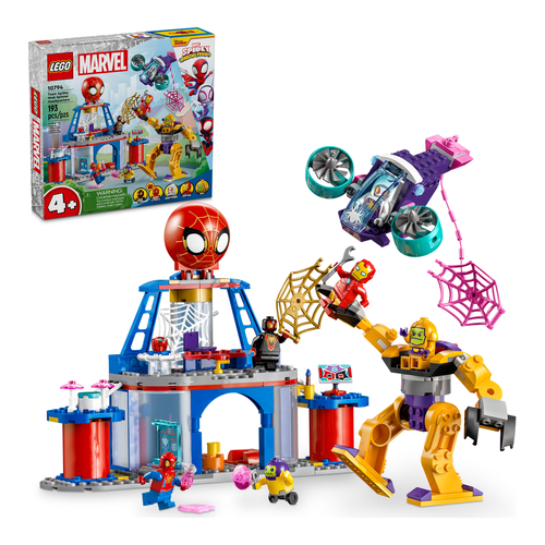 Spidey Takımı Ağ Örücü Karargahı - LEGO Marvel