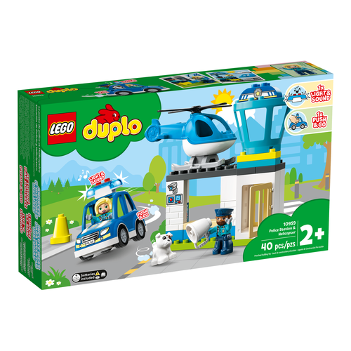 Polis Merkezi ve Helikopter - LEGO Duplo