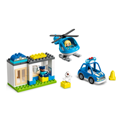 Polis Merkezi ve Helikopter - LEGO Duplo