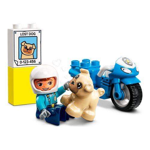 Polis Motosikleti - LEGO Duplo