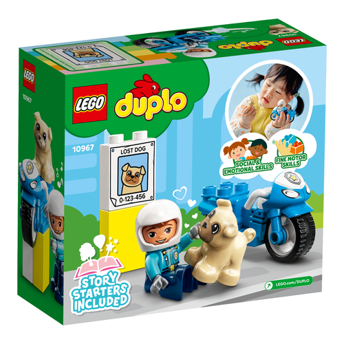 Polis Motosikleti - LEGO Duplo