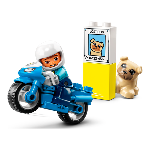 Polis Motosikleti - LEGO Duplo