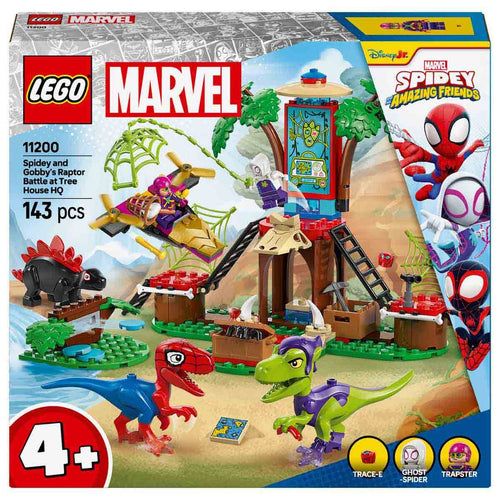 Ağaç Ev Karargahında Spidey ve Gobby'nin Raptor Savaşı