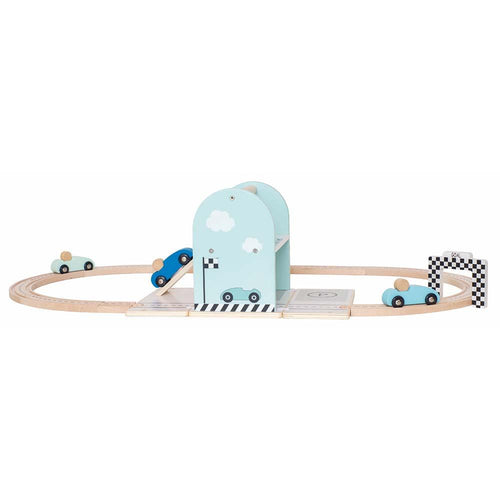 Raylı Araç Seti - Araba Yarışı