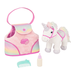 Işıltılı Unicorn ve Gökkuşağı Çantası