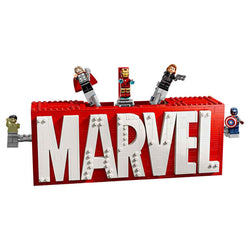 Marvel Logosu Ve Minifigürleri