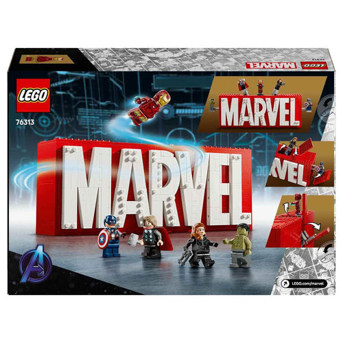 Marvel Logosu Ve Minifigürleri