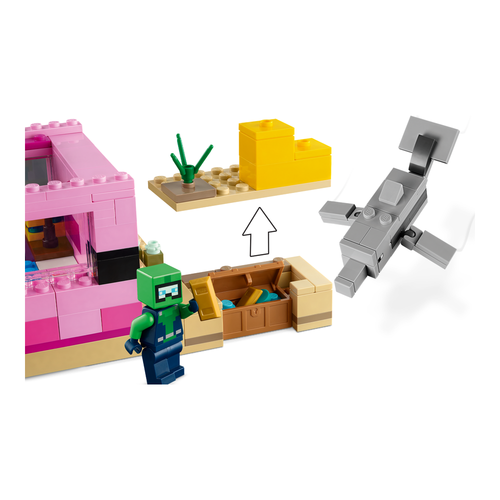 Aksolotl Evi - LEGO Minecraft