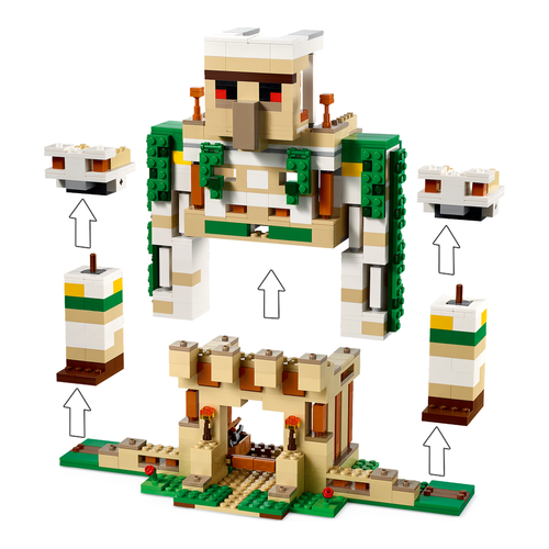 Demir Golemi Kalesi - LEGO Minecraft