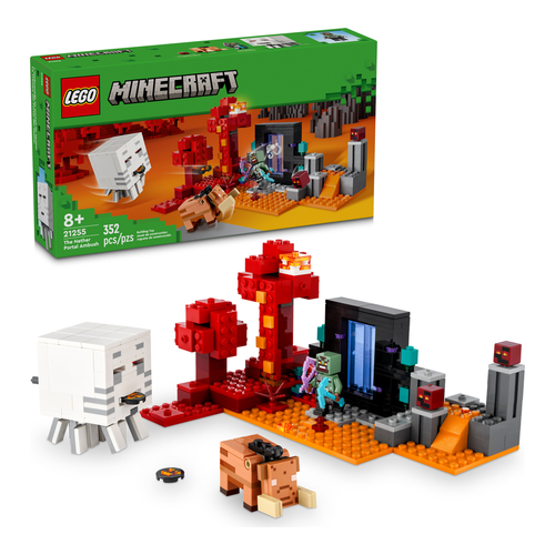 Nether Geçidi Pususu - LEGO Minecraft