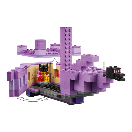 Ender Ejderhası ve End Gemisi - LEGO Minecraft