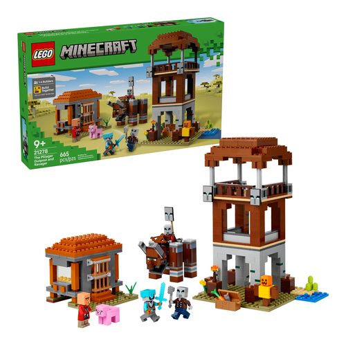 Yağmacı Karakolu ve Çapulcu - LEGO Minecraft