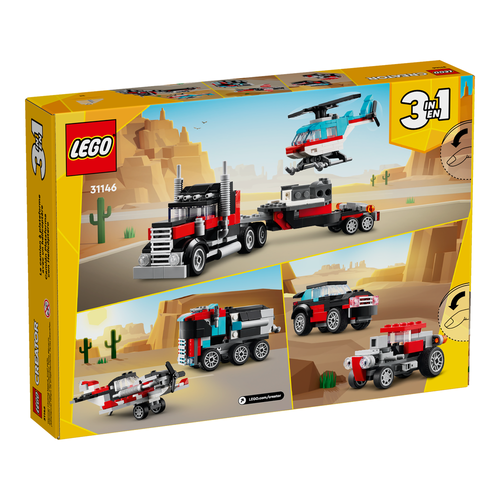 Helikopterli Açık Kasa Kamyon - LEGO Creator