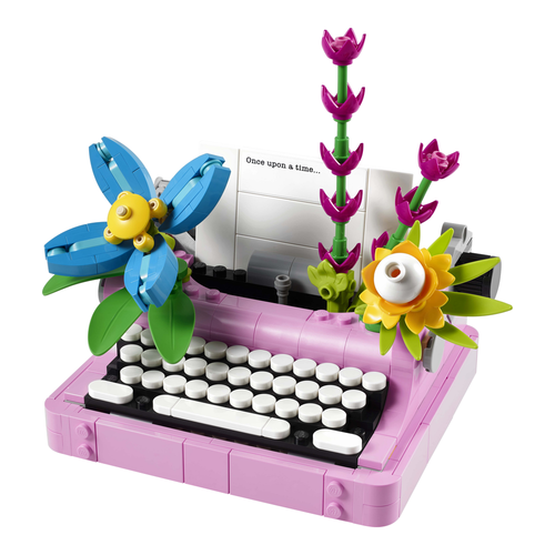 Çiçekli Daktilo - LEGO Creator