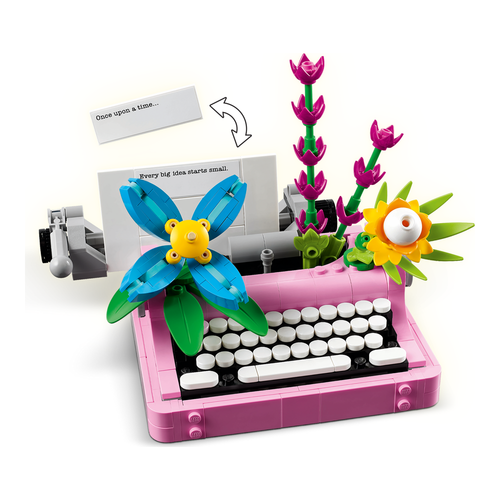 Çiçekli Daktilo - LEGO Creator