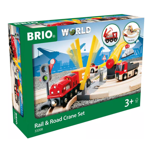 Brio Tren ve Kara Yolu Yükleme Seti - Görsel 1