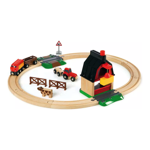 Brio Çiftlik Tren Yolu Seti - Görsel 1