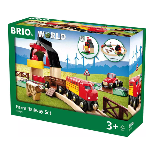 Brio Çiftlik Tren Yolu Seti - Görsel 3