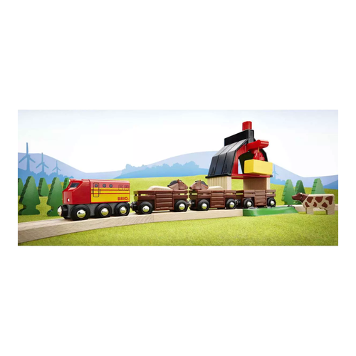 Brio Çiftlik Tren Yolu Seti - Görsel 8