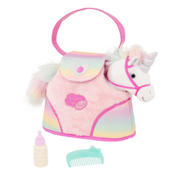 Işıltılı Unicorn ve Gökkuşağı Çantası