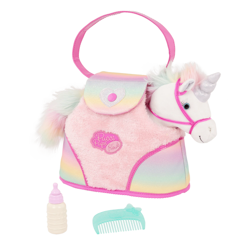 Işıltılı Unicorn ve Gökkuşağı Çantası