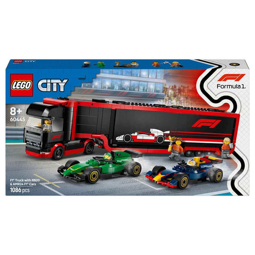 RB20 ve AMR24 F1 Arabalı F1 Kamyonu