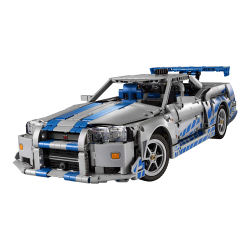 Daha Hızlı Daha Öfkeli Nissan Skyline GT-R (R34) Araba - LEGO Technic