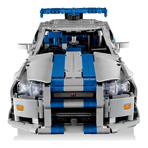 Daha Hızlı Daha Öfkeli Nissan Skyline GT-R (R34) Araba - LEGO Technic