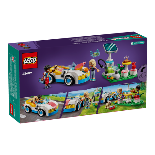 Elektrikli Araba ve Şarj İstasyonu - LEGO Friends