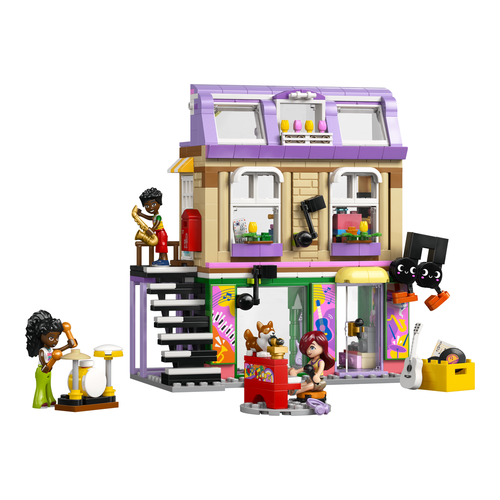 Müzik Mağazası ve Daire - LEGO Friends