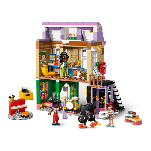 Müzik Mağazası ve Daire - LEGO Friends