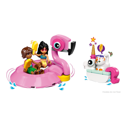 Tek Boynuzlu At ve Flamingo Havuz Partisi - LEGO Friends