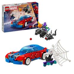 Örümcek Adam Yarış Arabası ve Venom Green Goblin