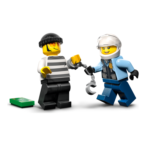 Polis Motosikleti Araba Takibi - LEGO City