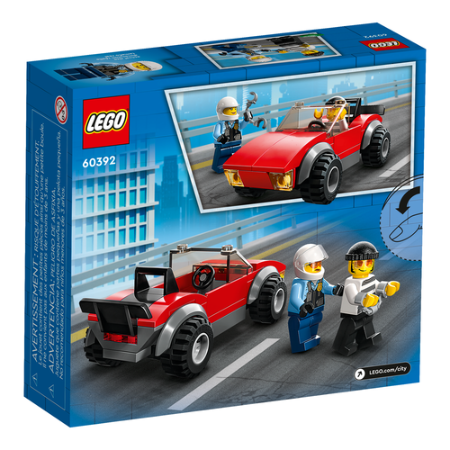 Polis Motosikleti Araba Takibi - LEGO City