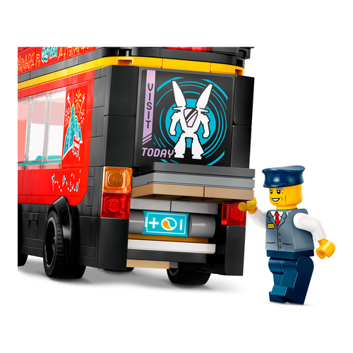 Kırmızı İki Katlı Gezi Otobüsü - LEGO City