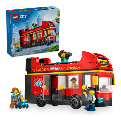 Kırmızı İki Katlı Gezi Otobüsü - LEGO City