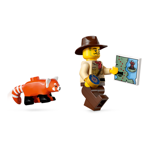 Orman Kaşifinin ATV'li Kırmızı Panda Görevi - LEGO City
