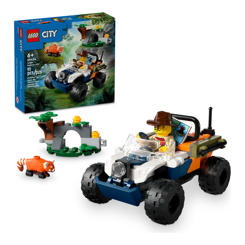 Orman Kaşifinin ATV'li Kırmızı Panda Görevi - LEGO City