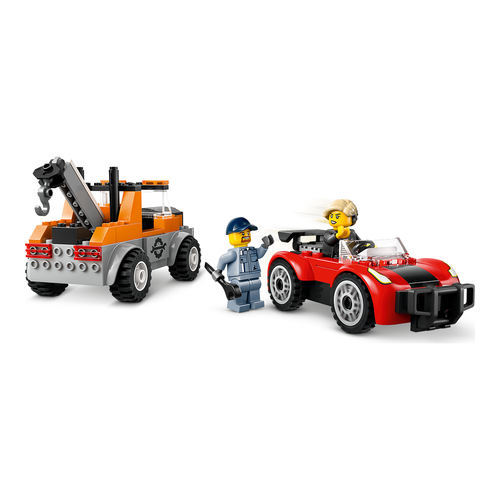 Çekici Kamyon ve Spor Araba Tamiri - LEGO City