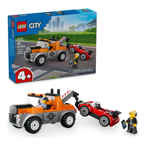 Çekici Kamyon ve Spor Araba Tamiri - LEGO City