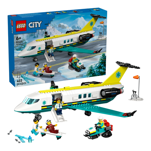 Acil Hava Ambulans Uçağı - LEGO City
