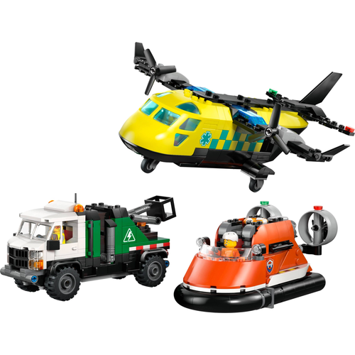 Uçak, Servis Kamyonu ve Hoverkraft Karışımı - Lego