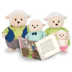 Li'l Woodzeez The Snipadoodles Sheep Family - Resmi Görsel 1