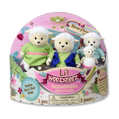 Li'l Woodzeez The Snipadoodles Sheep Family - Resmi Görsel 5